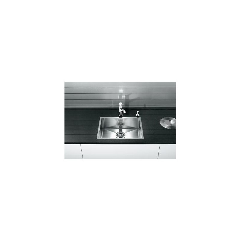 BLANCO 1517244 Lavello Zerox 500-IF 1 vasca 54x44cm Acciaio Inox Durinox Soddisfazione Garantita