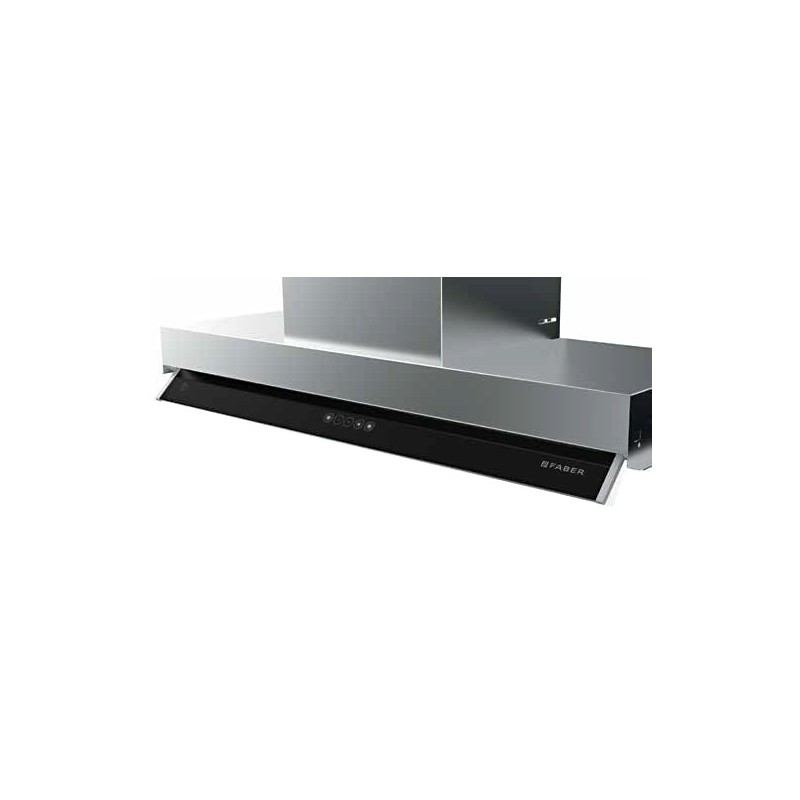 Faber 305.0615.688 in-nova air x kl a90 Dream Cappa ad incasso cm. 90 - inox/vetro nero Outlet