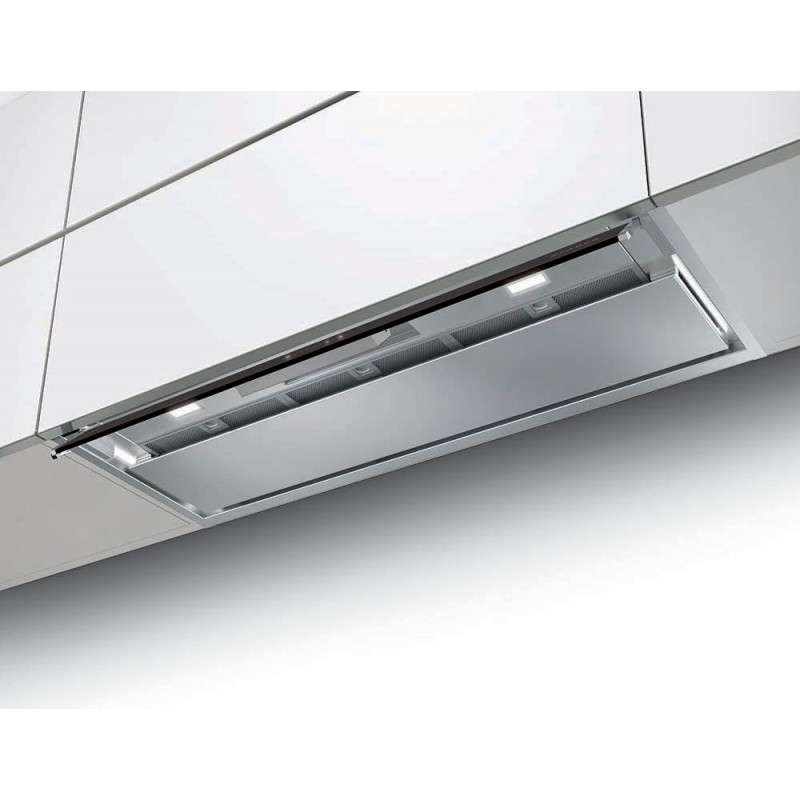 Faber 305.0615.688 in-nova air x kl a90 Dream Cappa ad incasso cm. 90 - inox/vetro nero Outlet