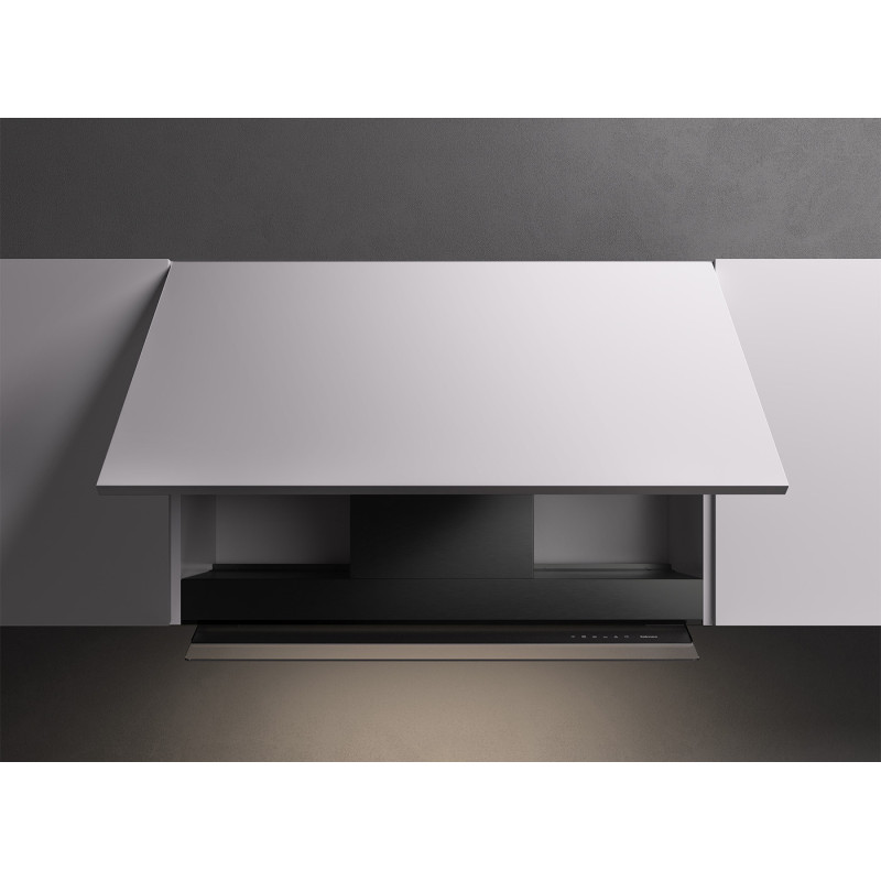 Falmec Virgola No-Drop Touch Integrato Nero 800 m³/h A Offerta natalizia