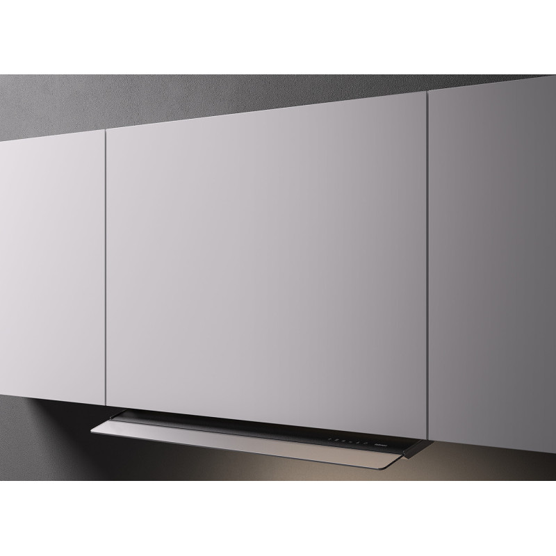 Falmec Virgola No-Drop Touch Integrato Nero 800 m³/h A Offerta natalizia