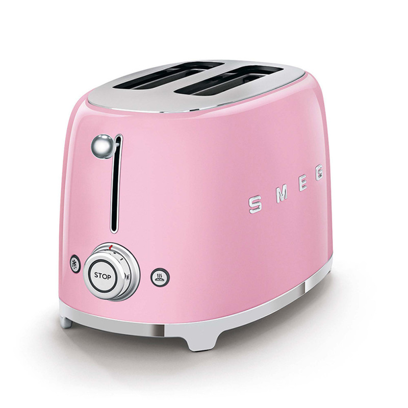 Smeg Tostapane 50's Style – Rosa LUCIDO 2x2 – TSF01PKEU Latest stili