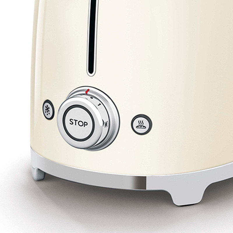 Smeg Tostapane 50's Style – Panna LUCIDO 2x2 – TSF01CREU Ultimo giorno