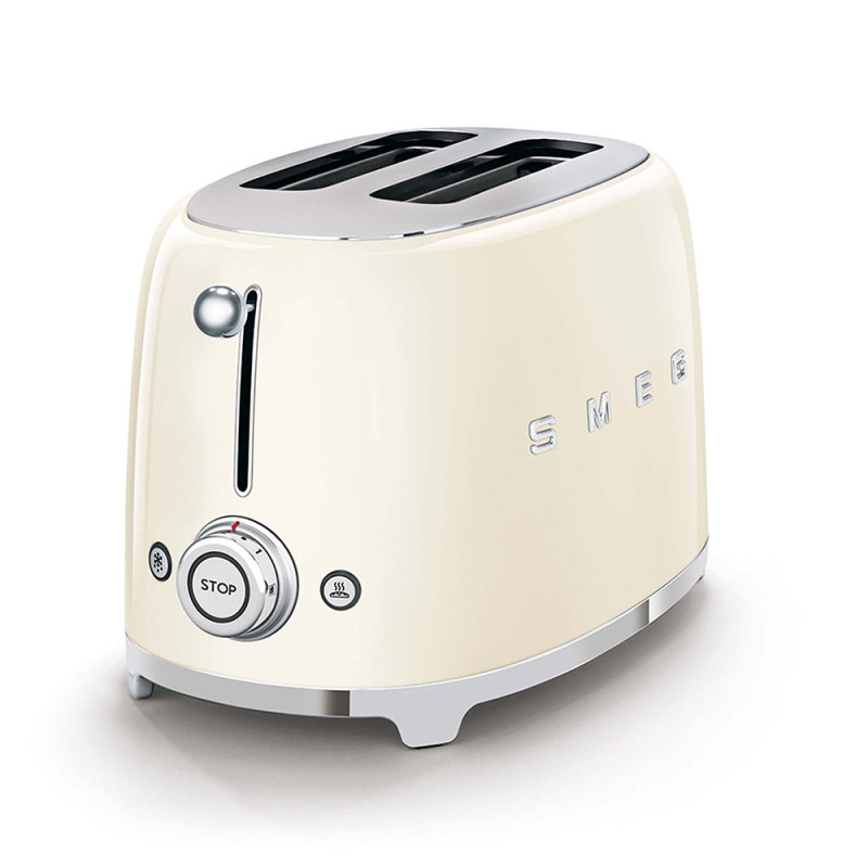 Smeg Tostapane 50's Style – Panna LUCIDO 2x2 – TSF01CREU Ultimo giorno