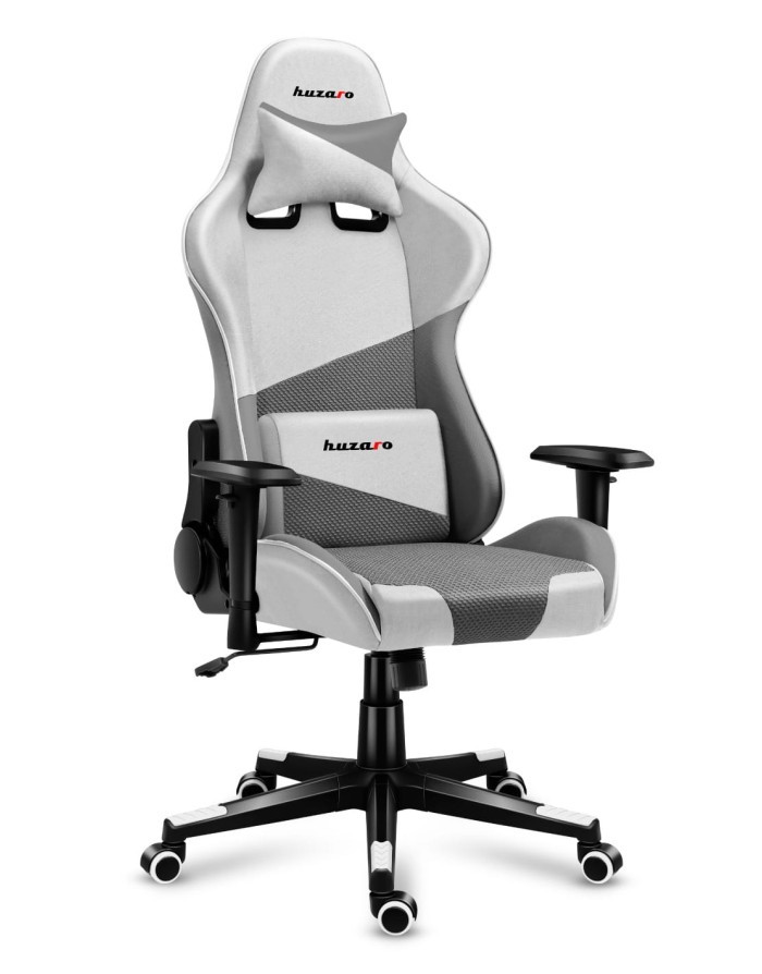 Huzaro Force 6.2 Sedia da gaming per PC Seduta a dondolo (culla) Grigio Bianco Cyber Monday