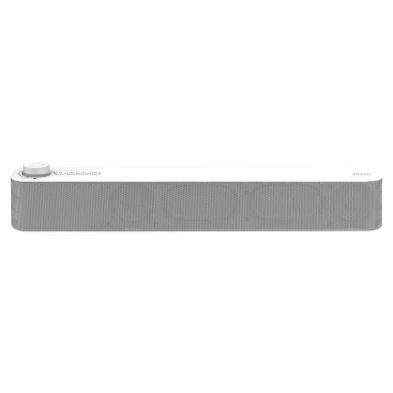 Atlantis Land P003-C0820-W altoparlante soundbar Bianco 2.0 canali 20 W Lightning offer