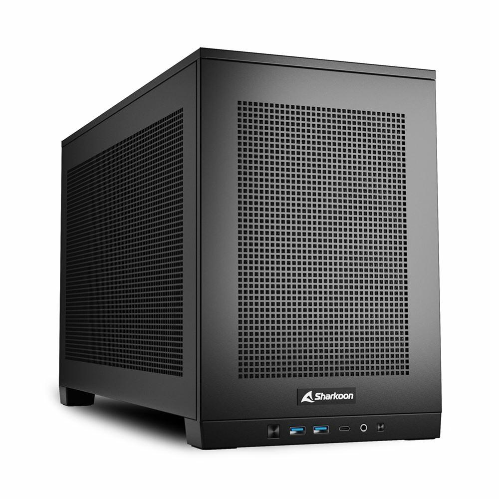 Sharkoon REBEL C20 RGB ITX computer case Nero Smaltimento dello stoccaggio