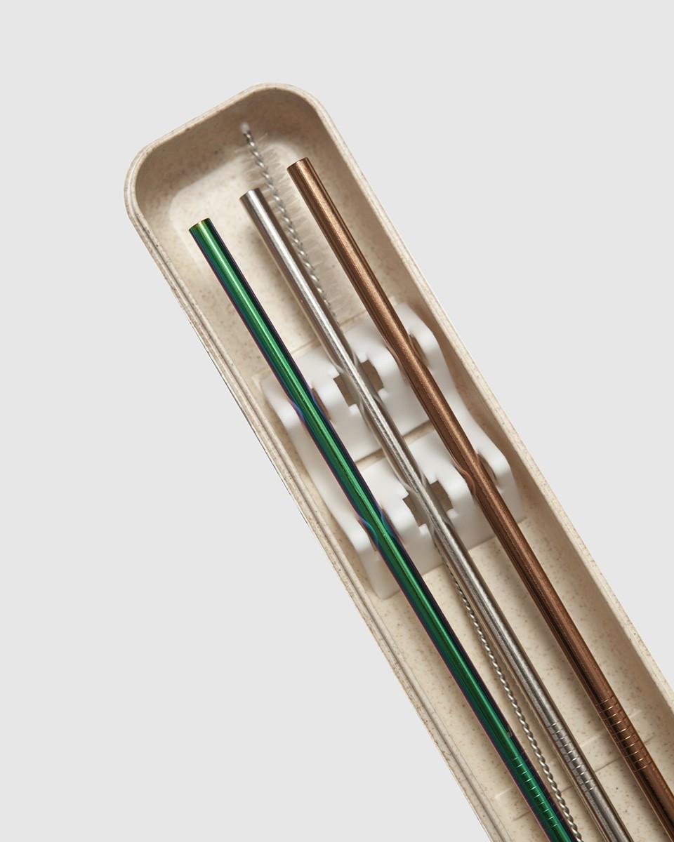 ﻿Wood'd METAL STRAWS Saldi