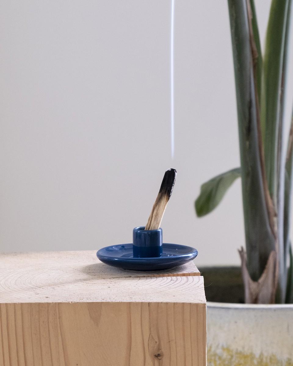 Wood'd PALO SANTO PLATE BLUE Vendita Economica