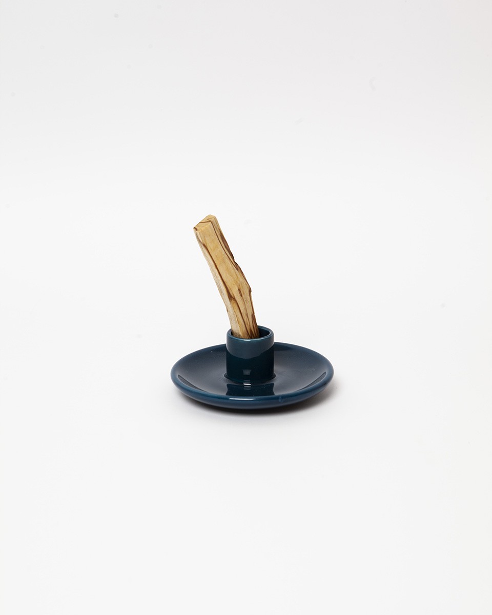 Wood'd PALO SANTO PLATE BLUE Vendita Economica