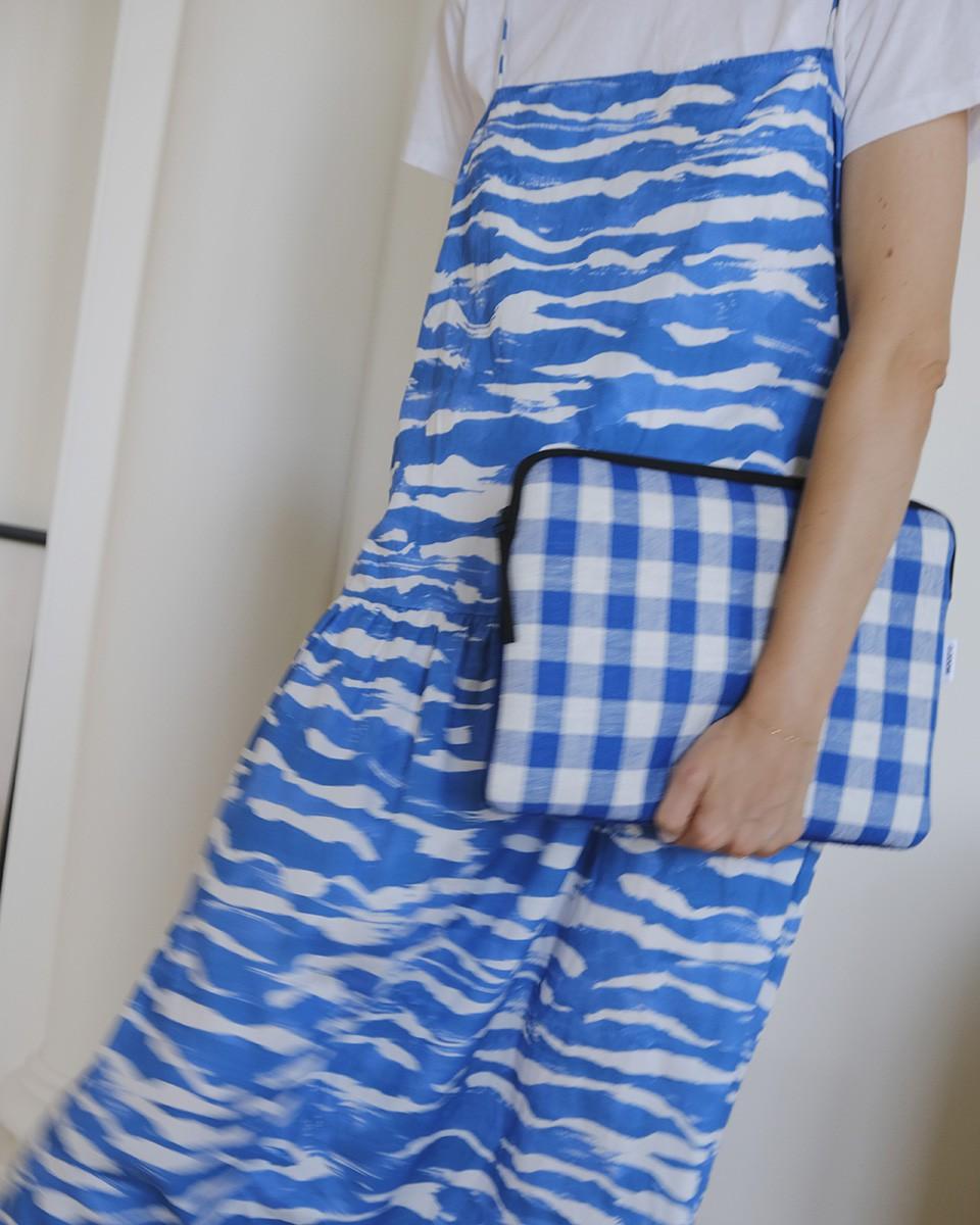 Wood'd Patch Blue Macbook Case Sottocosto