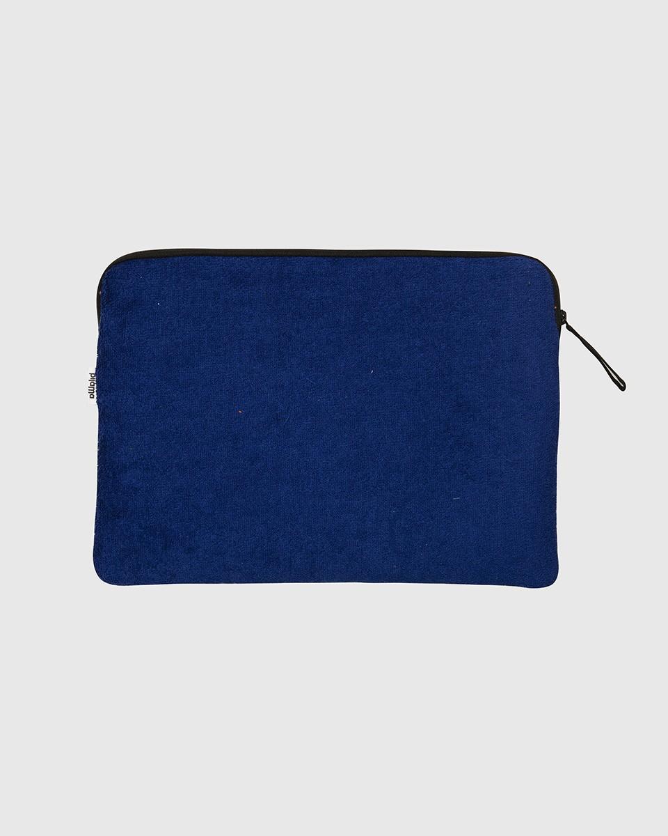 Wood'd Patch Blue Macbook Case Sottocosto