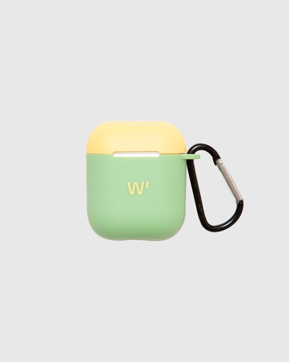 Wood'd AirPods Case Block Green Outlet