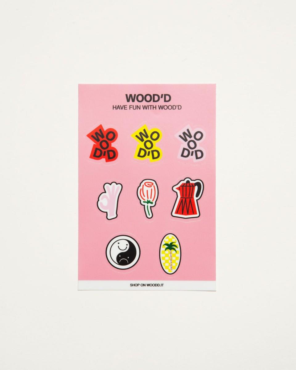 Wood'd Sticker Mirror Promozione Limitata