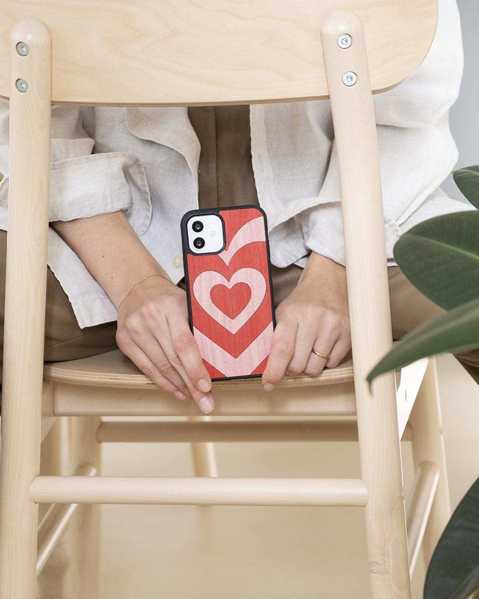 Wood'd Cuore Matto Rosa Cover Saldi